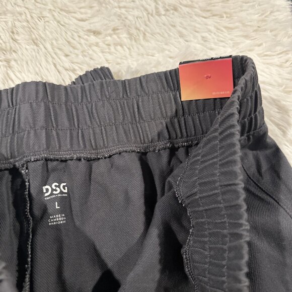 DSG womens NWT gray pull on high rise jogger pants L utility pocket - Picture 4 of 16